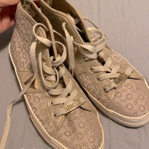 Guess high top shoes